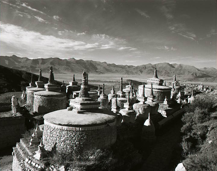 Chorteny enskho kltera v Tibetu